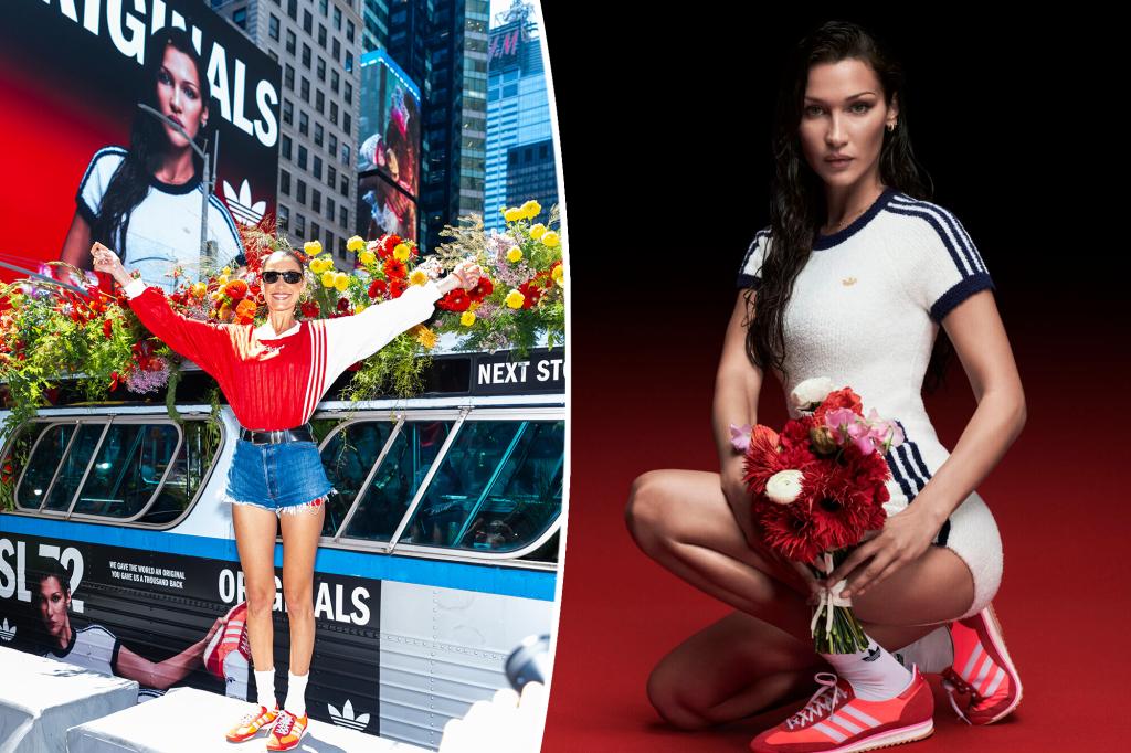 Adidas pulls Bella Hadid sneaker ads, 'reviews' campaign after Israel backlash